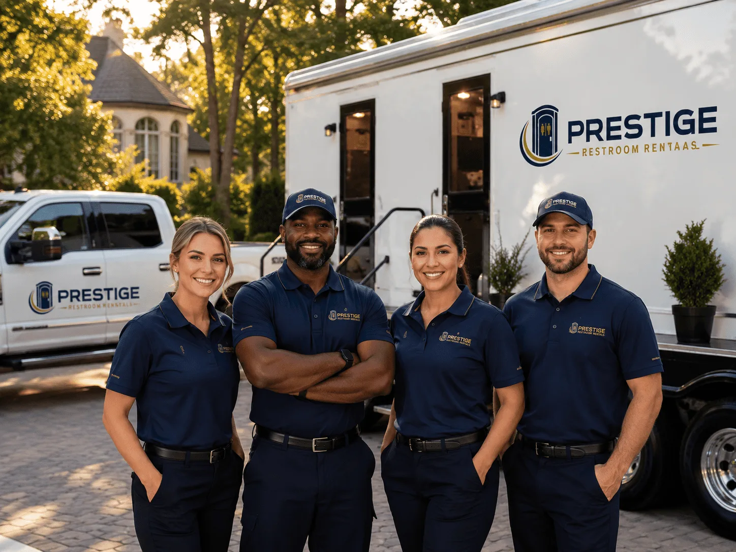 Trusted Luxury Portable Restrooms company in Anacoco, LA